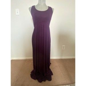 NYMPHE purple Racer Back Soft and comfy Maxi Dress Size M